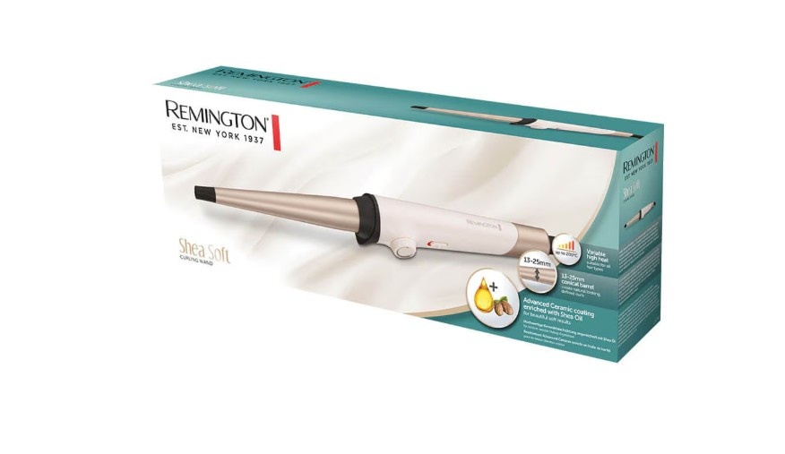 Ondulator Remington Ci4740, Invelis ceramic imbogatit cu ulei de Shea, 200 grade - 3 | YEO