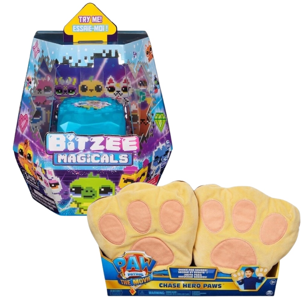 Pachet - Jucarie interactiva Bitzee Magicals + Labute de Erou Paw Patrol The Movie - Chase de Plus