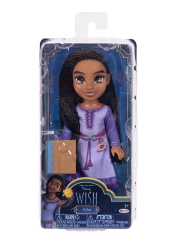 Papusa mini Disney Wish - Asha, 15 cm