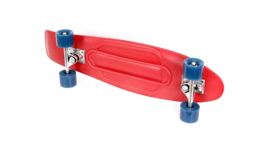 Penny Board Lightning, Rosu, 71x20 cm