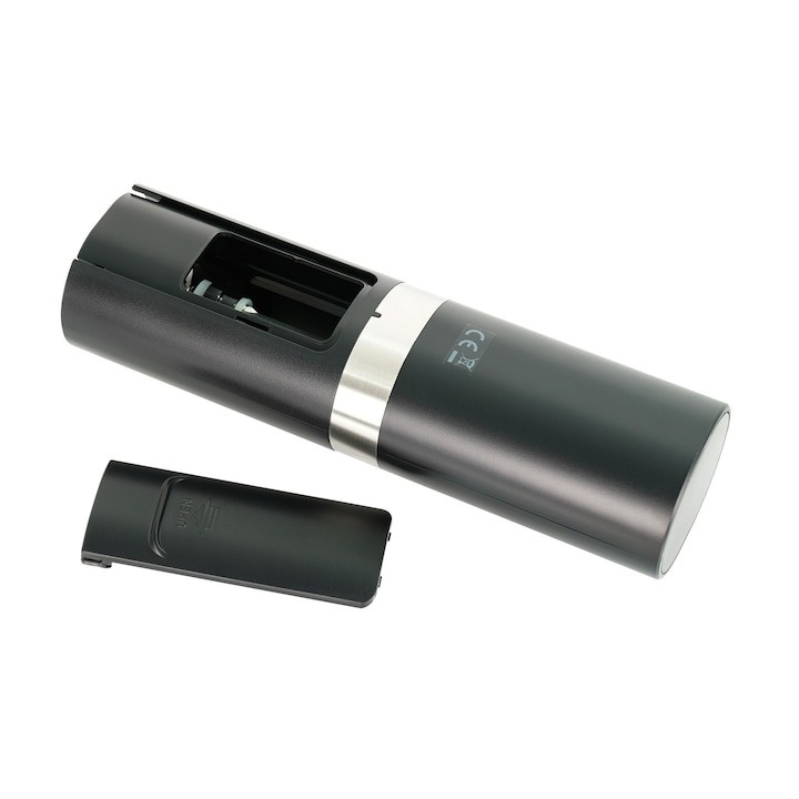 Set 2 rasnite electrice pentru sare si piper, cu suport metalic - Zokura - 1 | YEO
