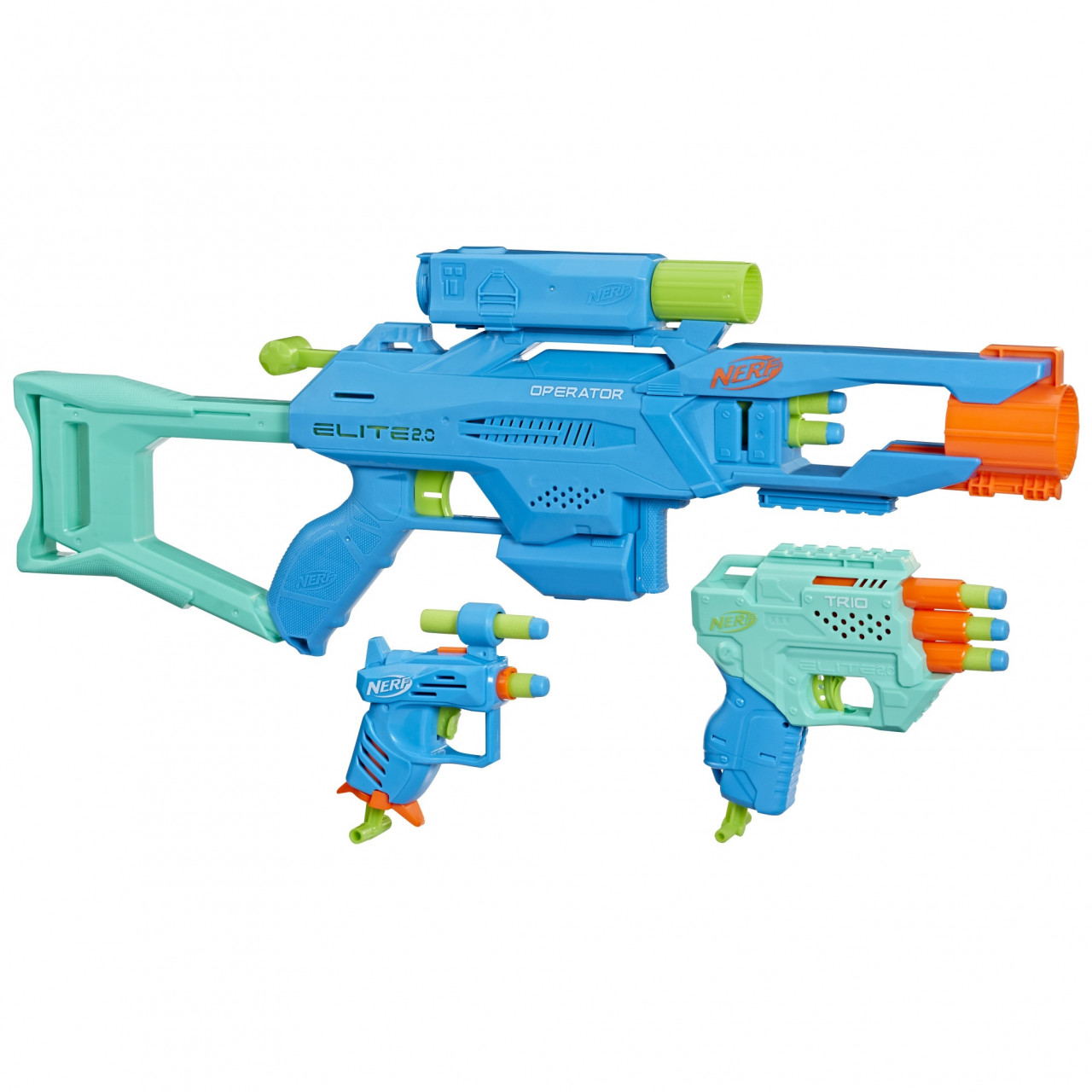 Set 3 blastere Nerf Elite 2.0 - Tactical pack - 3 | YEO