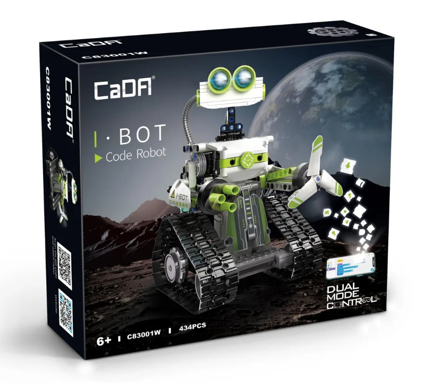 Set constructie robot Cadfi TY126634, 434 piese, 6 ani+ - 3 | YEO