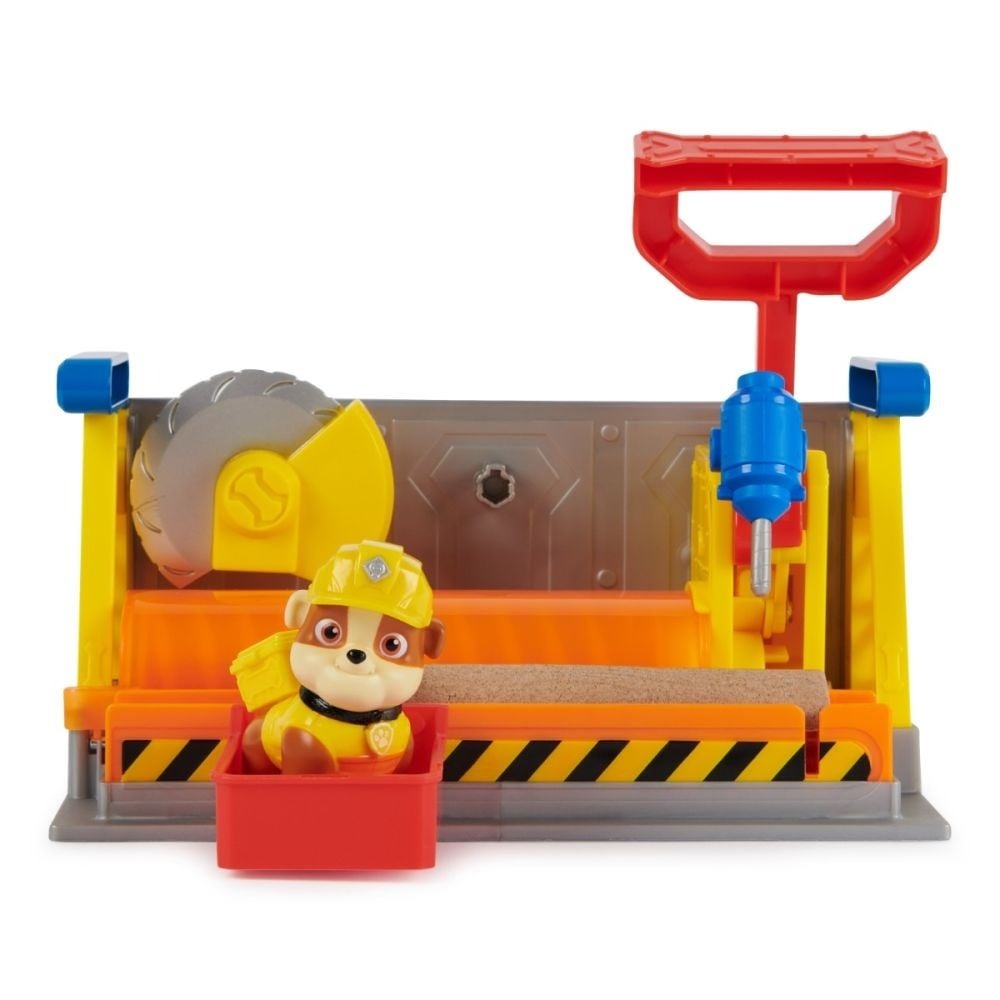 Set de joaca Paw Patrol - Rubble Crew Playset, Santier de constructie - 1 | YEO