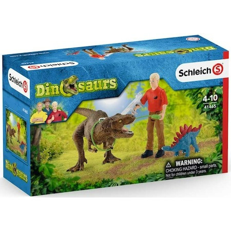 Set figurine Schleich, Atacul Tyrannosaurus Rex