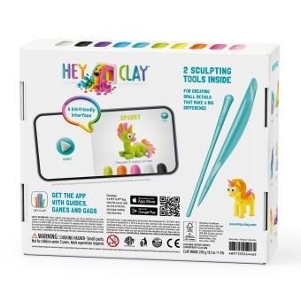 Set Hey Clay - 6 figurine unicorni - 3 | YEO