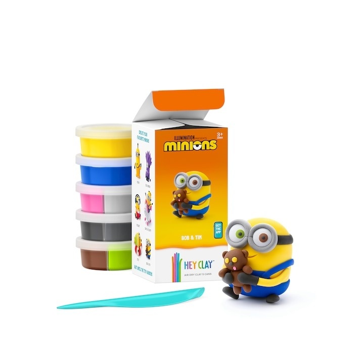 Set Hey Clay Minions - Bob si Tim - 3 | YEO