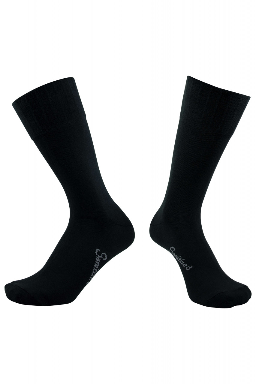 Set Overall 4 perechi de sosete Medical cu Lycra, pentru diabetici, dama - Negru - 2 | YEO