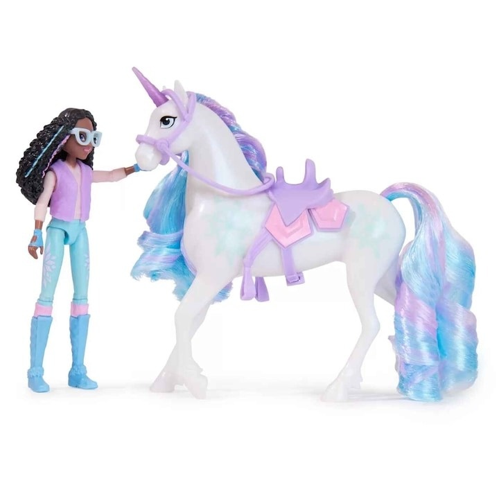 Set papusi Unicorn Academy - Layla si Unicornul Glacier