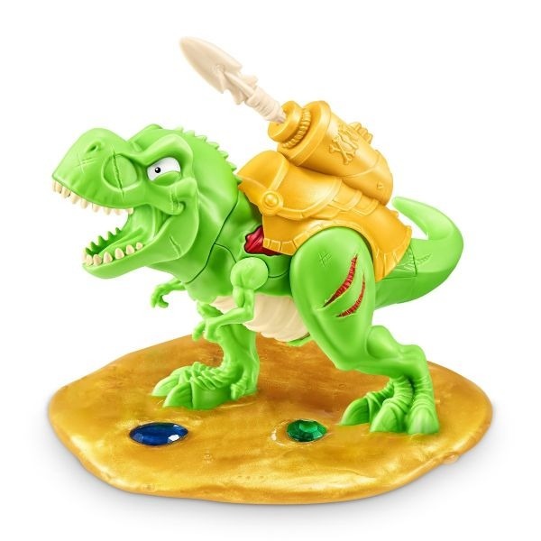 Smashers - Set cu peste 70 figurine si accesorii Gold Treasure Hunter, Dino Island , Gri - 3 | YEO