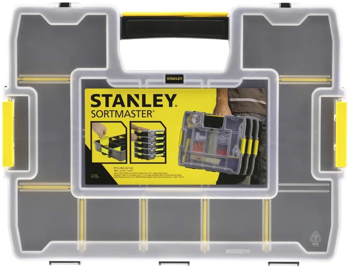 Stanley 1-97-483 Cutie organizator junior 14 compartimente, 375x292x67mm