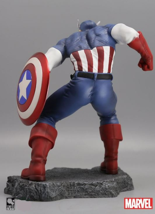 Statueta de colectie Marvel Captain America, 22 cm, Multicolor - 3 | YEO