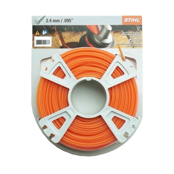 Stihl Fir nylon silentios, rotund 2.4mm, 83m