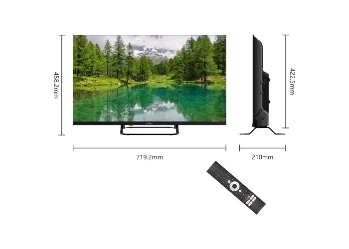 Televizor LED Non-Smart Smart Tech 32HN01V, 81 cm, HD Ready, Negru (Resigilat) - 2 | YEO