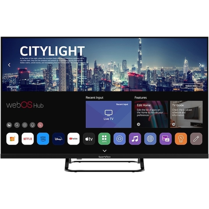 Televizor SmartTech LED 32HW01V, 80 cm, Smart WebOS, HD - 2 | YEO