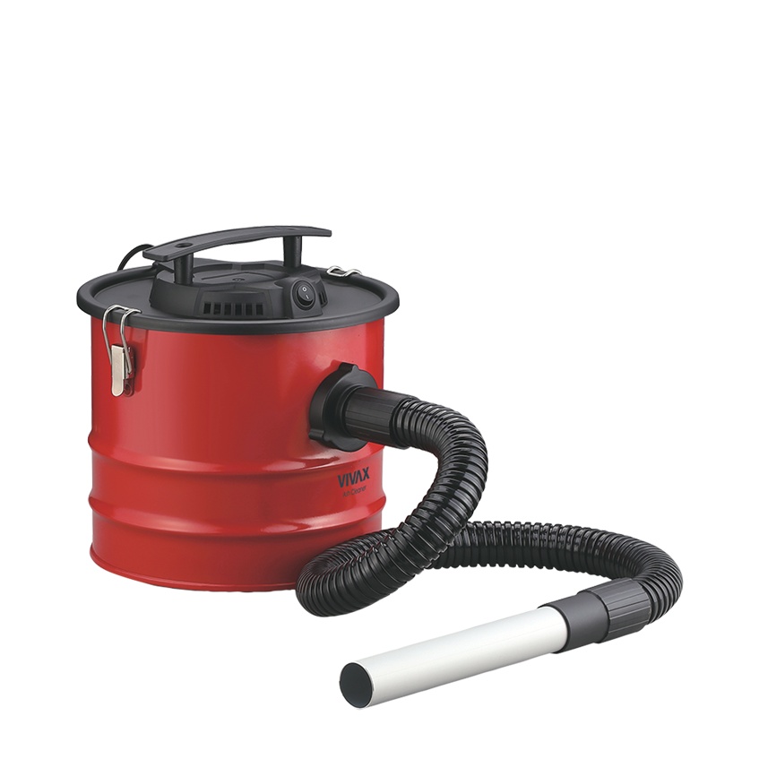 Aspirator de cenusa Vivax AVC-600R, 600W, filtru HEPA, Rosu