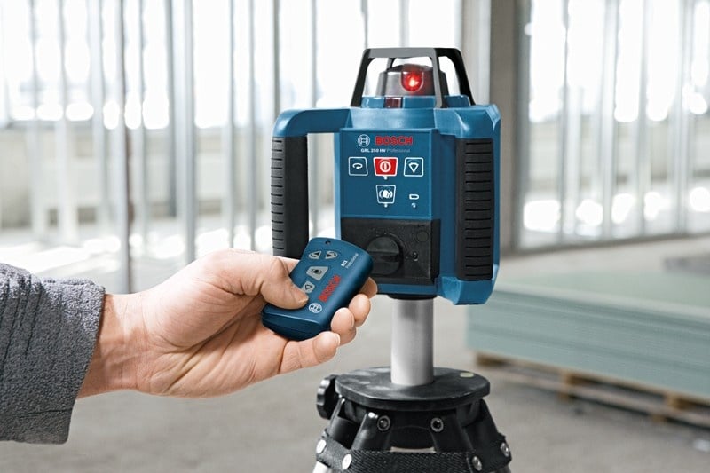 Bosch GRL 250 HV Nivela rotativa, receptor 125m, precizie 0.1 mm/m - 1 | YEO