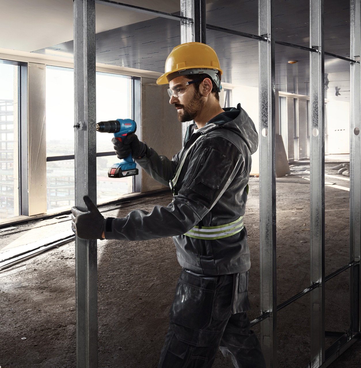 Bosch GSB 185-LI (Solo) Masina de gaurit cu percutie 50Nm, 18V + valiza profesionala, fara acumulator - 1 | YEO