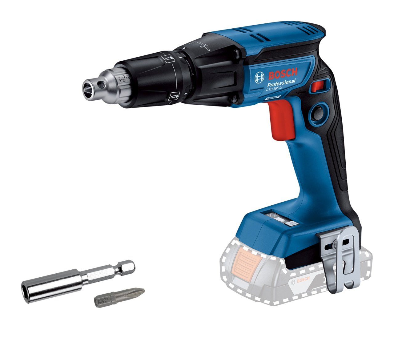 Bosch GTB 180-LI (solo) Surubelnita electrica fara fir 32 Nm, Li-Ion 18V, 2Ah, fara acumulator in set