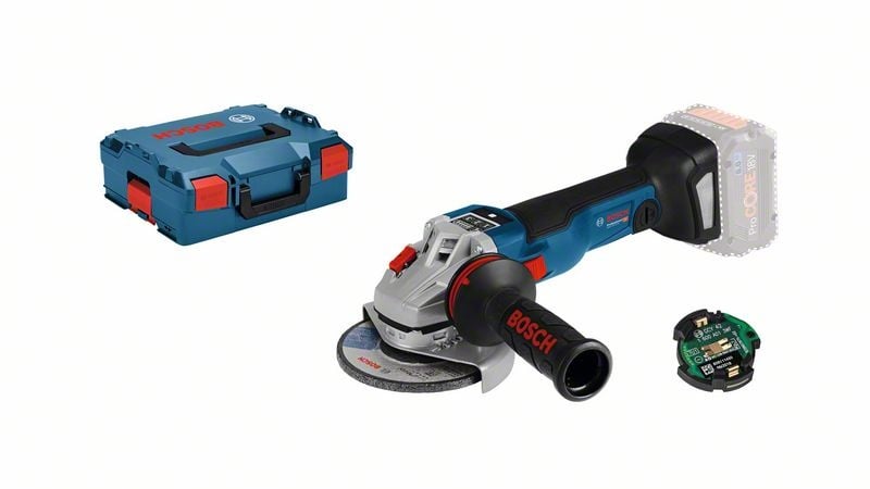 Bosch GWS 18V-10 SC (solo) Polizor unghiular brushless, Li-Ion, diametru disc 150, fara acumulator in set + L-Boxx