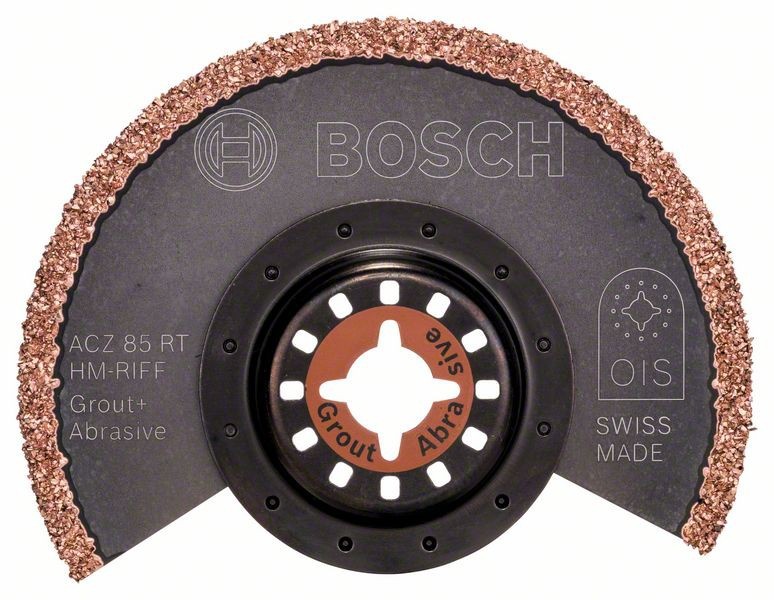 Bosch panza fierastrau diamantata, segmentata BIM RIFF ACZ 85 RT3, D85mm