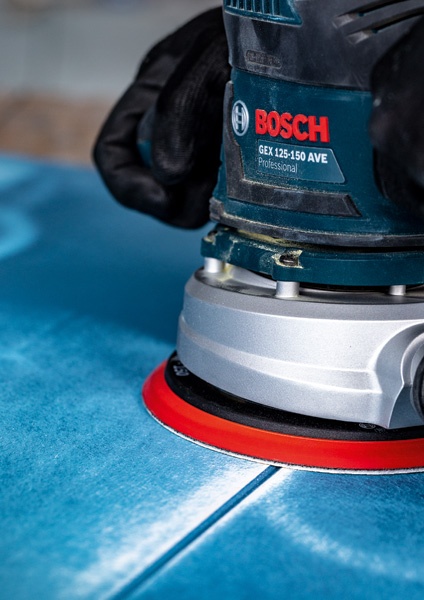 Bosch Set 25 Foi abrazive Expert C470, 225mm, G180, 19 orificii