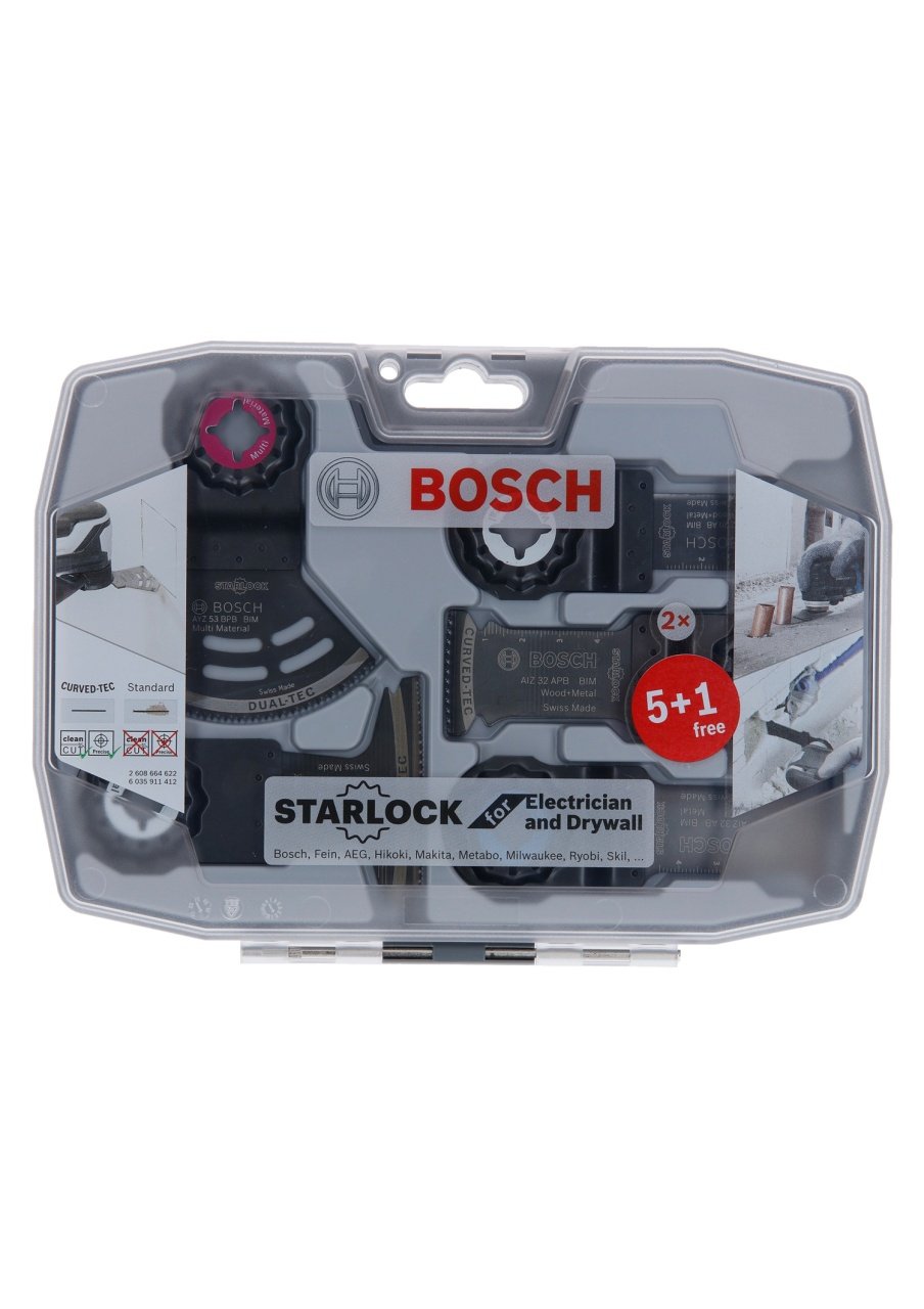 Bosch Set 6 accesorii universale STARLOCK