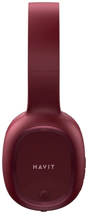Casti wireless HAVIT H2590BT PRO, pliabile, Bluetooth 5.1, Rosu - 2 | YEO