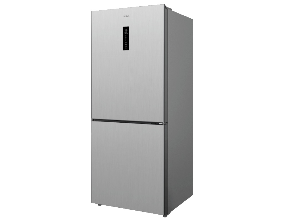 Combina frigorifica Tesla RC4200FTXE, 417 L, H185Clasa E, Total No Frost, lumina LED, Inox - 1 | YEO