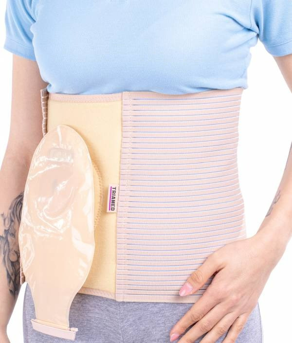 Corset abdominal pentru stoma Triamed Stomatex, SRT106, Bej