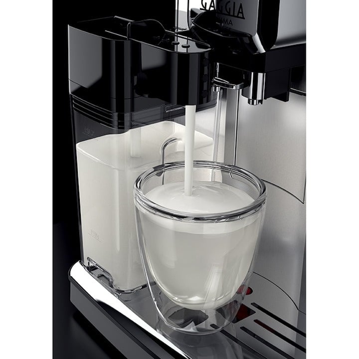 Espressor automat Gaggia Anima Class, 1850W, 15 bar, carafa pentru lapte integrata o.5 l, rasnita ceramica, optiaroma 5 trepte, temperatura 3 trepte, Argintiu