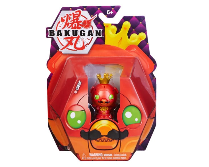 Figurine Bakugan Cubbo - King Rosu