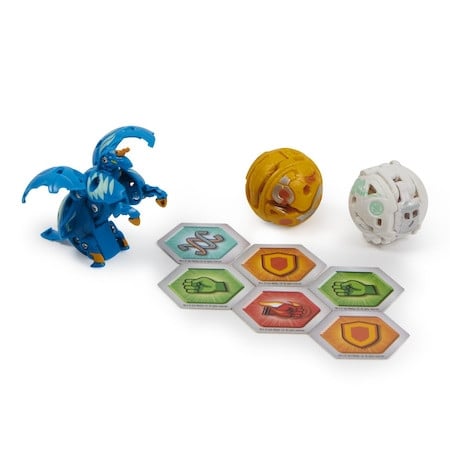 Figurine Bakugan Evolutions - Starter Pack, Howlkor Ultra, Neo Pegatrix si Trox - 3 | YEO