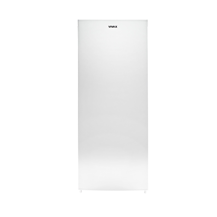 Frigider cu o usa VIVAX VL-235E, 230L, Clasa E, Termostat reglabil, Usa reversibila, Suprafata painted metal, 4 Rafturi de Sticla securizata, H 142 cm, Alb