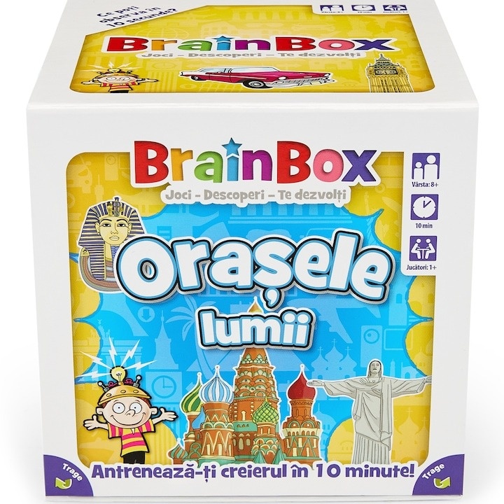 Joc educativ Brainbox, Orasele Lumii - 1 | YEO