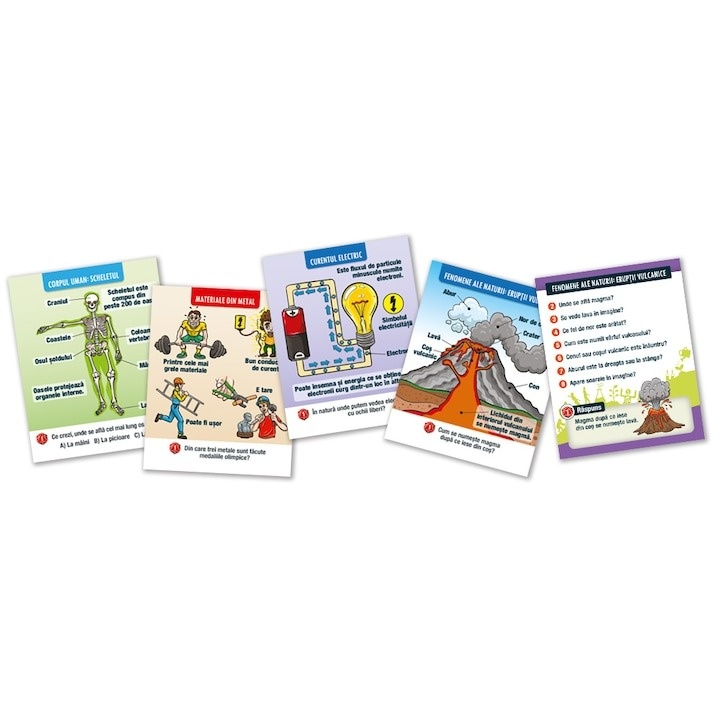Joc educativ MemoRace - Stiintele naturii, lb. romana - 2 | YEO