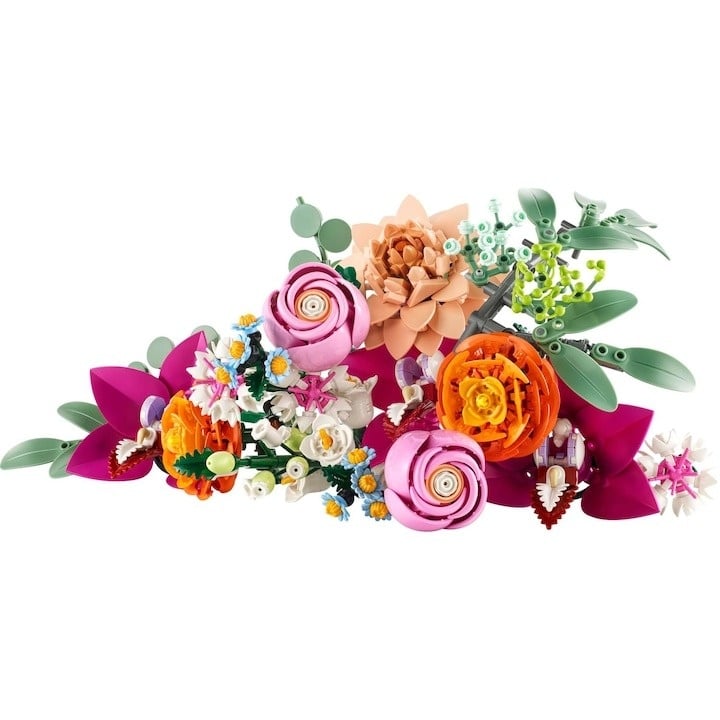 LEGO® Botanicals - Frumos buchet de flori roz 10342, 749 piese - 1 | YEO