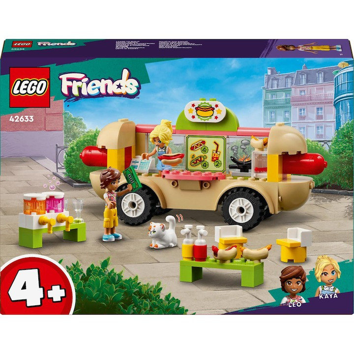 LEGO® Friends - Toneta cu hotdogi 42633, 100 piese