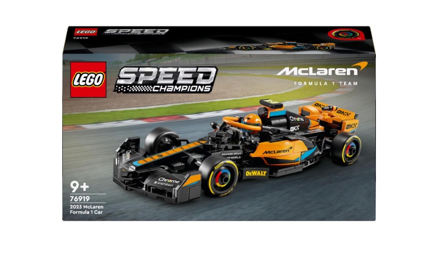 LEGO® Speed Champions - Masina de curse McLaren de Formula 1 2023 76919, 245 piese