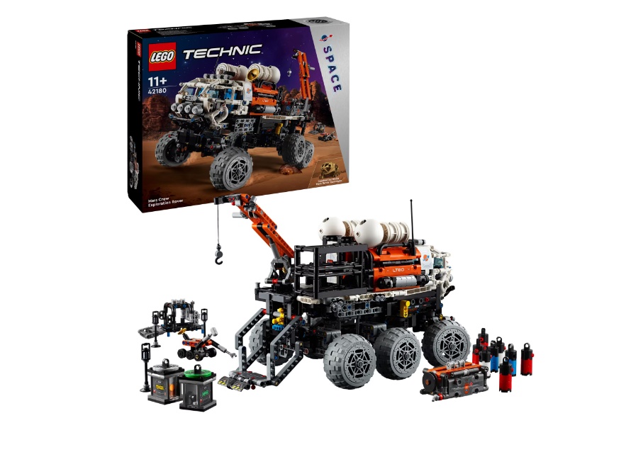 LEGO® Technic - Rover de explorare martiana cu echipaj uman 42180, 1599 piese