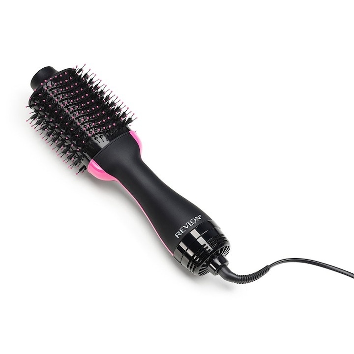 Perie electrica fixa Revlon One-Step Hair Dryer & Volumiser, pentru par mediu si lung, Negru - 1 | YEO