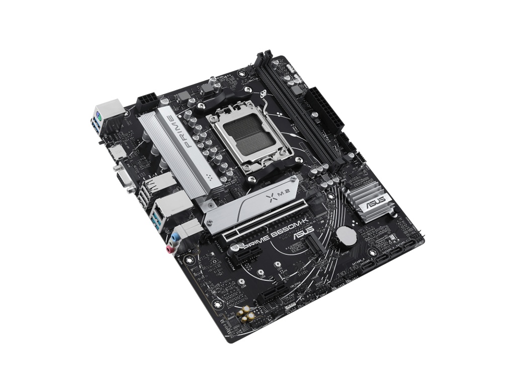 Placa de Baza ASUS PRIME B650M-KAM5, B650, USB 3.2 GEN 2 AURA MB - 3 | YEO