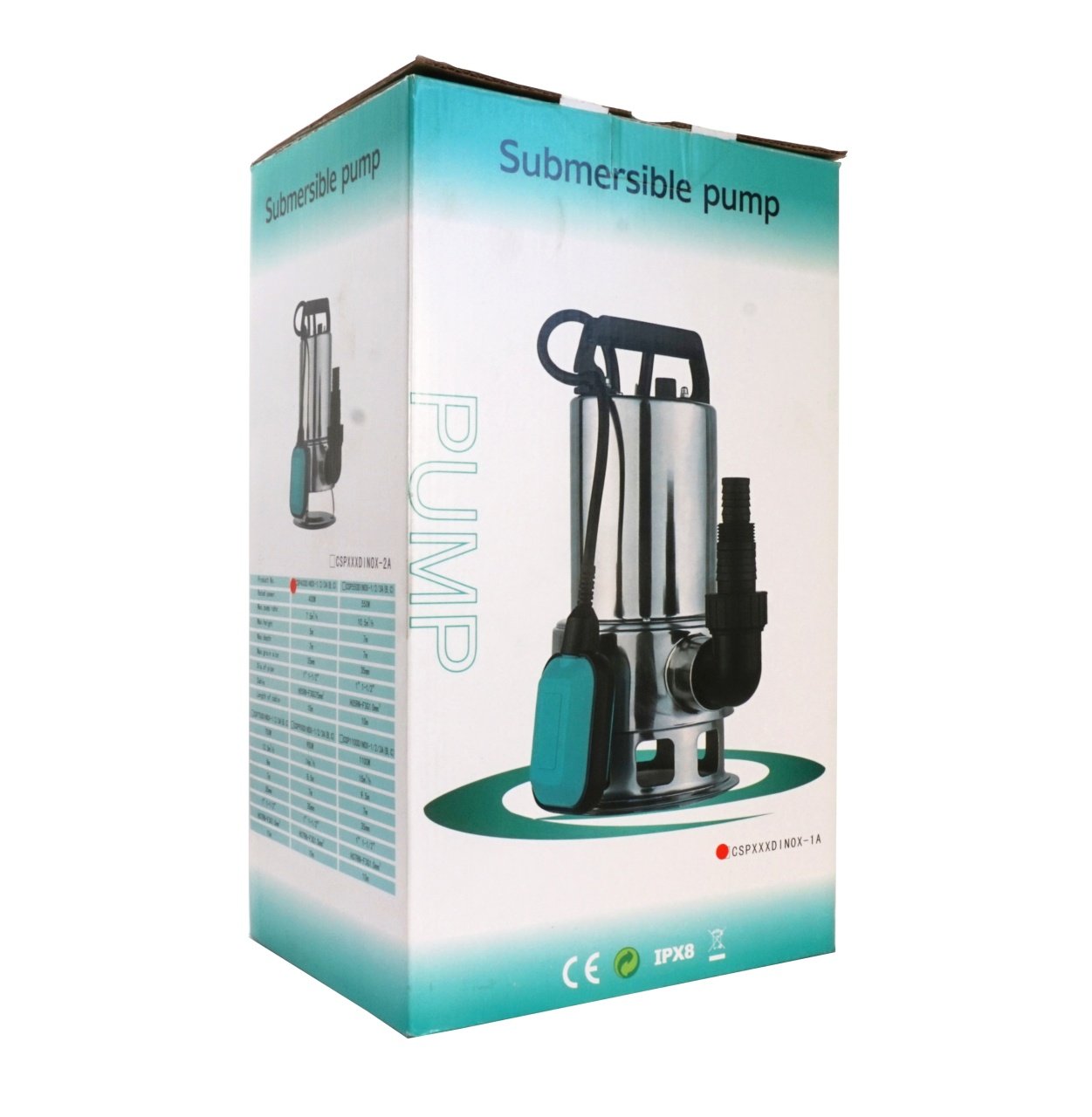 ProGARDEN CSP400Dinox-1A Pompa drenaj, 400W, apa curata, 110L/min, plutitor