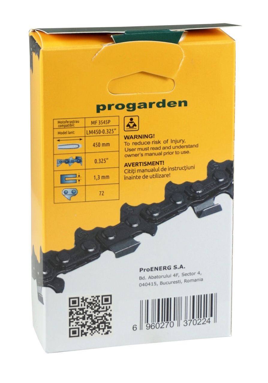 ProGARDEN LM450-0.325 Lant motoferastrau 450mm, 0.325