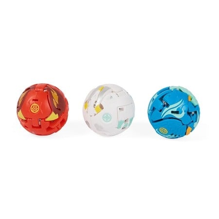 Set 3 figurine Bakugan Evolutions - Starter Pack, Sairus Ultra, Colossus si Sectanoid