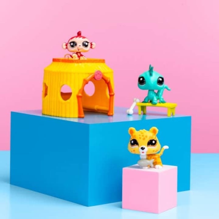 Set 3 figurine Littlest Pets Shop - Tiki Jungle - 1 | YEO