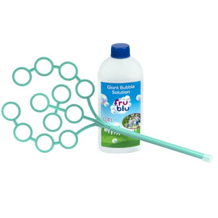 Set baloane de sapun Fru Blu - Tree set, cu solutie baloane 400 ml