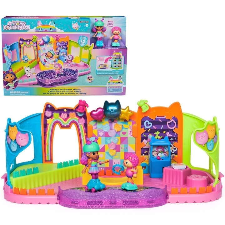 Set de joaca Gabby\'s Dollhouse - Camera de petrecere - 4 | YEO