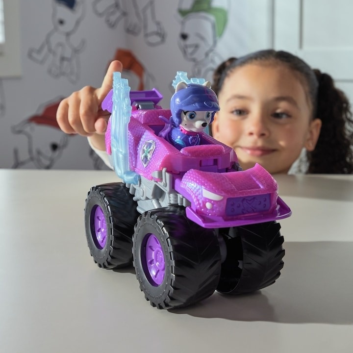 Set de joaca Paw Patrol - Rescue Wheels Roxi, Masinuta de salvare Roxi - 2 | YEO