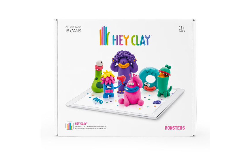 Set Hey Clay - Monstrii